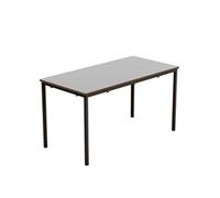 Titan Fully Welded Classroom Table|1200x600x640|Grey-Black