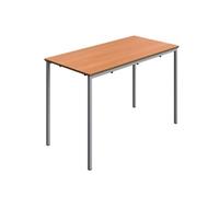 Titan Fully Welded Classroom Table|1200x600x760|Beech-Grey