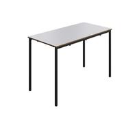 Titan Fully Welded Classroom Table|1200x600x760|Grey-Black