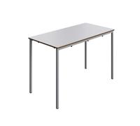 Titan Fully Welded Classroom Table|1200x600x760|Grey-Grey
