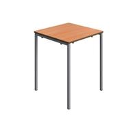 Titan Fully Welded Classroom Table|600x600x710|Beech-Grey