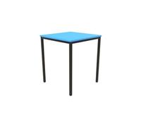 Titan Fully Welded Classroom Table|600x600x710|Blue-Black