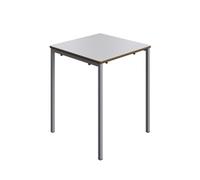 Titan Fully Welded Classroom Table|600x600x710|Grey-Grey
