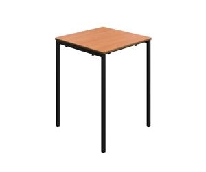 Titan Fully Welded Classroom Table|600x600x760|Beech-Black