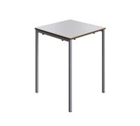 Titan Fully Welded Classroom Table|600x600x760|Grey-Grey