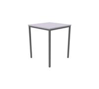 Titan Fully Welded Classroom Table|600x600x760|White-Grey