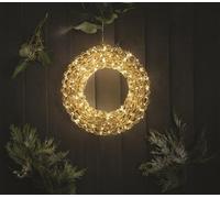 Titan Gold Led Wreath Light 40Cm