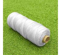 TITAN Heavy Duty Line Marking Twine for Grass Sports Pitches | 200m or 330m Durable Polyethylene String on Roll for Accurate Pitch Layouts (White (2mm Thick) - 330m Spool)