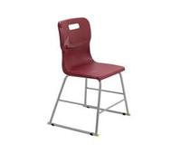 Titan High Chair Size 3 - 445mm Seat Height - Burgundy - T60-BU