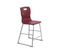 Titan High Chair Size 4 - 560mm Seat Height - Burgundy - T61-BU