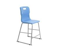 Titan High Chair Size 4 - 560mm Seat Height - Sky Blue - T61-CB