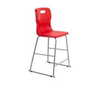 Titan High Chair Size 5 - 610mm Seat Height - Red - T62-R
