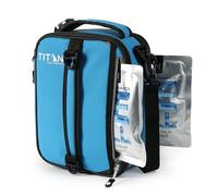 Titan High Performance Fridge Cold Expandable Insulated Lunch Box - Blue