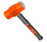 Titan iDX 63618 8lb Indestructible Sledge Hammer, Reinforced with Steel Locking Plates and Steel Bars