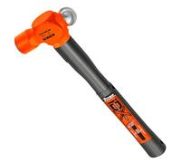Titan iDX 63624 24oz Indestructible Ball Peen Hammer, 14-Inch Handle