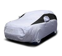 Titan Lightweight Poly 210T Car Cover for Mid-Size SUV 188-206". Waterproof, UV Protection, Scratch Resistant, Driver-Side Zippered Opening. Fits Explorer, Grand Cherokee and More.