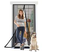 Titan Mall Magnetic Screen Door, Self Sealing Screen Door, Heavy Duty Door Screen Magnetic Closure Keep Bugs Out, Retractable Screen Door Mesh - Pet and Kid Friendly, Hands Free Door Screen 39" x 82"