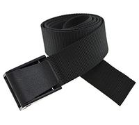 Titan Metal Free Web Belt Made in USA by Thomas Bates (Black)