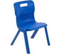 TITAN ONE-PIECE Chair Plastic Without armrest Blue T3-B 430 x 420 x 107 mm 6-8 years