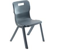 TITAN ONE-PIECE Chair Plastic Without armrest Charcoal T2-C 360 x 345 x 97 mm 4-6 years