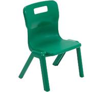 TITAN ONE-PIECE Chair Plastic Without armrest Green T1-GN 360 x 310 x 97 mm 3-4 years