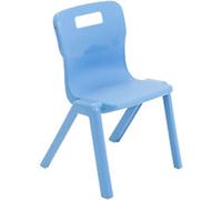 TITAN ONE-PIECE Chair Plastic Without armrest Sky Blue T2-CB 360 x 345 x 97 mm 4-6 years
