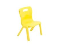 Titan One Piece Chair Size 1 - 260mm Seat Height - Yellow - T1-Y