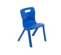 Titan One Piece Chair Size 2 - 310mm Seat Height - Blue - T2-B