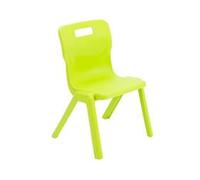 Titan One Piece Chair Size 3 - 350mm Seat Height - Lime - T3-L