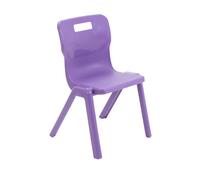 Titan One Piece Chair Size 4 - 380mm Seat Height - Purple - T4-P