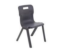 Titan One Piece Chair Size 5 Charcoal