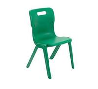 TITAN ONE-PIECE Chair Plastic Without armrest Green T5-GN 470 x 500 x 115 mm 11-14 years