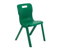 Titan One Piece Chair Size 6 - 460mm Seat Height - Green - T6-GN
