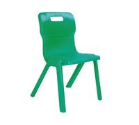 Titan One Piece Chair Size 2 - 310mm Seat Height - Green - T2-GN