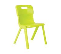 Titan One Piece Chair Size 4 - 380mm Seat Height - Lime - T4-L