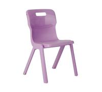 Titan One Piece Chair Size 3 - 350mm Seat Height - Purple - T3-P