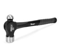 Titan Pro-X 63711 32oz Ball Claw Hammer, 14.5" Shock Absorbing Fiberglass Handle with Textured Rubber Handle, Impact Protection, Forged Steel Head