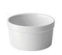 Utopia Titan Ribbed Ramekin 6.25oz / 180ml - Pack of 6 - Porcelain Ramekins, Tableware