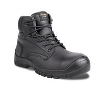 Titan Safety Footwear Lithium S3 SRC Lightweight Composite Work Boots, Anti-Slip Mens Womens Safety Boots, Composite Safety Shoes, Composite Toe Cap, Water Resistant, Metal-Free Safety Boots - Size 7