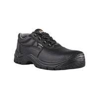 Titan Safety Footwear Radon Chukka Leather Work Boots, Safety Boots, Mens Womens Safety Shoes, Steel Toe Cap Boots, Anti-Slip, Anti-Static, Lightweight, Construction, Work & Utility Footwear - Size 9
