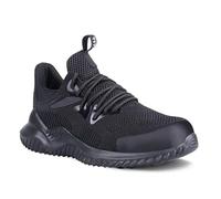 Titan Safety Footwear Thunder SBP SRA Lightweight Safety Trainers, Breathable Knitted Fabric, Steel Toe Cap Mens Womens Safety Shoes, Metal-Free Protective Steel Midsole, Safety Shoes - Size 11 Black