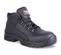 Titan Safety Hiker Men's Safety Boot Black UK4 Colour: Black, Sho UK4 - EU37 - US5