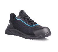 Titan Safety Swift Unisex Safety Trainer Black/Blue UK9 Colour: Black/ UK9 - EU43 - US10