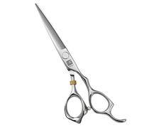 Titan Scissors Hair Cutting Sharp Blades | Japanese Style Proffesional Barbering Scissors | Sharp Edge Hand Made Stainless Steel 6.5" inch