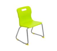 Titan Skid Base Chair Size 3 - 350mm Seat Height - Lime - T23-L