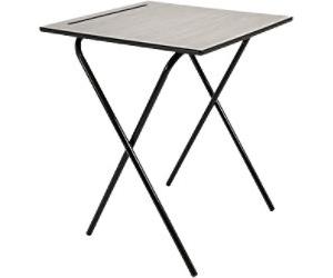 TITAN Square Desk MDF (Medium-Density Fibreboard) Black 600 x 600 x 720 x 720 - 720 mm 14+ years 2 Pieces