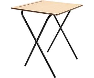 TITAN Square Desk MDF (Medium-Density Fibreboard) Black 600 x 600 x 720 x 720 - 720 mm 14+ years