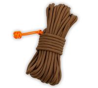 Titan Survival Patented Paracord 550-25ft, 100ft, 500ft & Color Options - 620LB Strength Survival Paracord Military Spec with 3 Strands - Heavy Duty Hank Cord for Camping & Outdoors with Firestarter