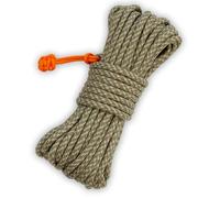 Titan Survival Patented Paracord 550-25ft, 100ft, 500ft & Color Options - 620LB Strength Survival Paracord Military Spec with 3 Strands - Heavy Duty Hank Cord for Camping & Outdoors with Firestarter
