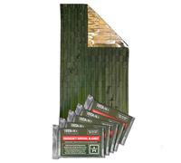 TITAN Survival XL Mylar Survival Blankets 5 Pack 70” x 90” - 90% Heat Retention & Waterproof Design - Emergency Blanket Cold Weather Protection & Survival Kits - Durable Space Blanket for Outdoor Use